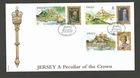 JERSEY 2004 A PECULIAR OF THE CROWN SET on UNADDRESSED FIRST DAY COVER