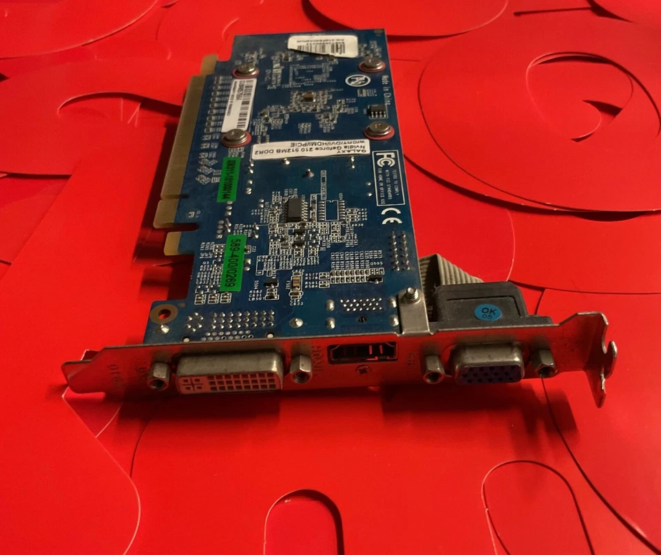 Galaxy Nvidia Geforce 210 512MB DDR2 64Bit Graphics Card vga/DVI/HDMI PCIE - Image 2 of 4