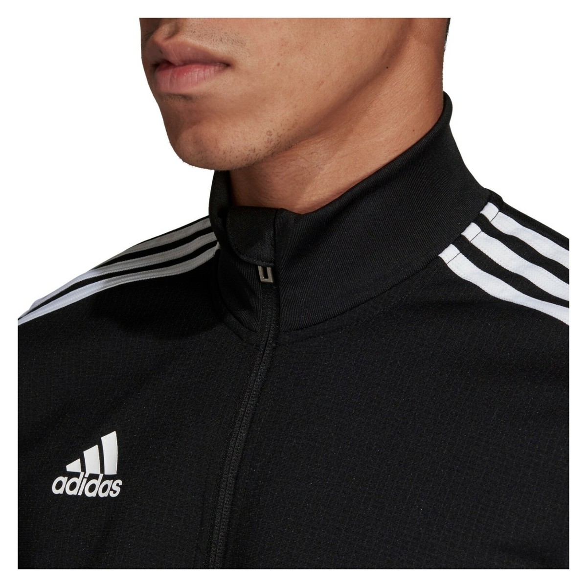 Adidas Mens Tracksuit Top Tiro 19 Training Black Jacket Full zip