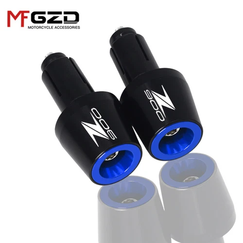 For KAWASAKI Z900 Z900RS Handle Bar Handlebar Grips Cap End handle Plugs - Foto 6 di 27