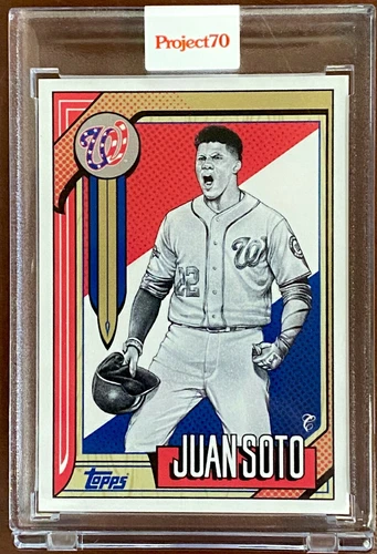 Topps Project 70 Card 544 - 1987 Juan Soto by Mister Cartoon - IN HAND - PR 957