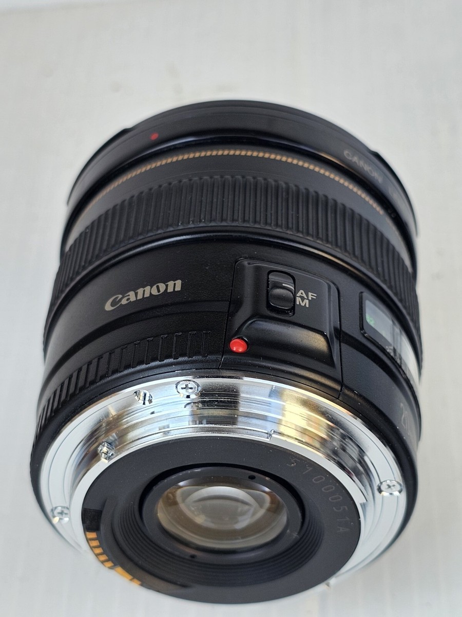 Canon EF 20mm f/2.8 ウルトラソニックレンズ Canon EF 20mm f2.8 Ultrasonic Lens w/ Caps. Mint. | eBay