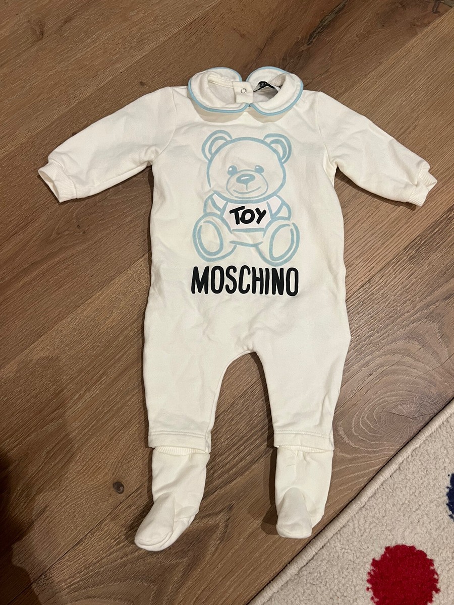 Moschino Baby Footsie One Piece 1-3M