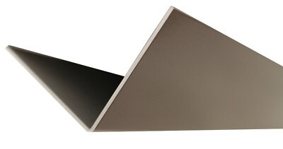Perfil Angular De Aluminio RAL8014 Marrón Sepia - 40x40mm, Grosor 1mm, Longitudes 1m Y 1.5m, Fabricado En Alemania