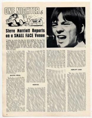 Small Faces Steve Marriott Reports On A Venue Beat Instrumental Clipping