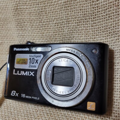 Panasonic LUMIX DMC-FH25/DMC-FS35 16.1MP Digital Camera - Black