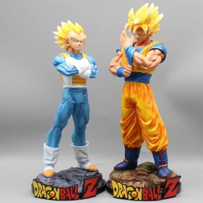 Dragonball Z - Son Goku x Vegeta Super Sayajin Anime Figur (33cm)