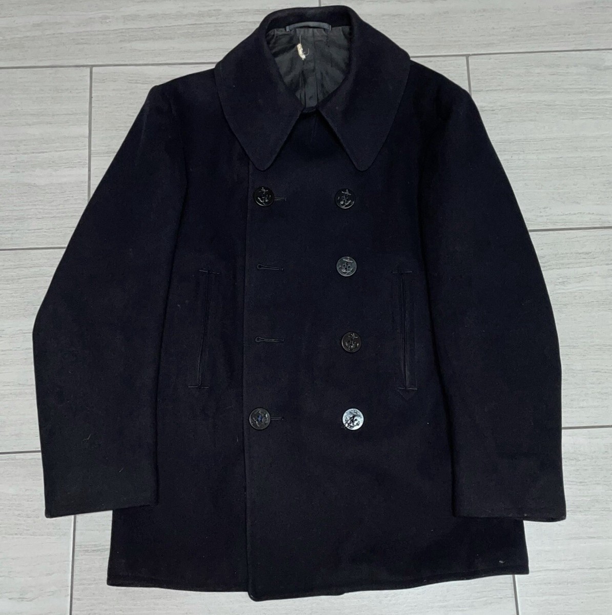 US Navy Vintage Peacoat | eBay