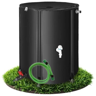 MUCOLA Regentonne 1000L faltbar Regenfass Regenwassertonne Wassertank Regenwasser ☔