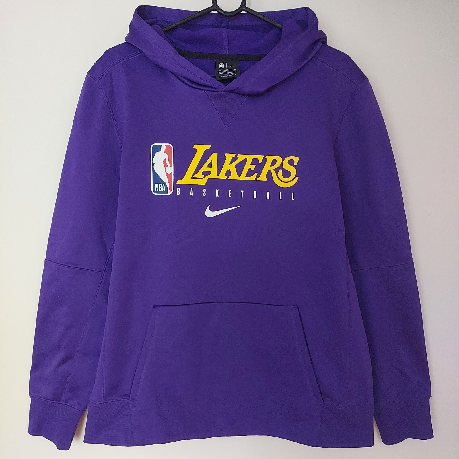 Nike LOS ANGELES LA LAKERS NBA Basketball Pullover Ho… Gem