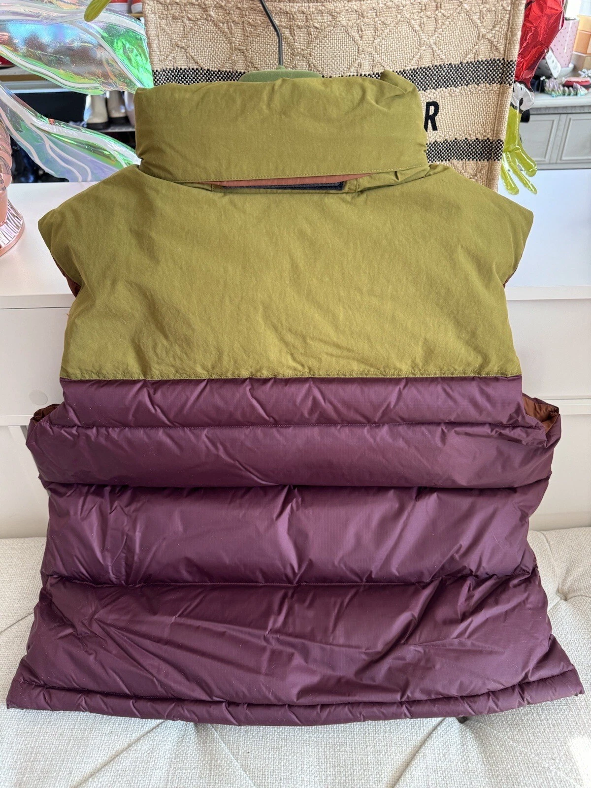 Gilet imbottito The North Face x Gucci verde bordeaux Wmns L NUOVO chiedere spedizione gratuita