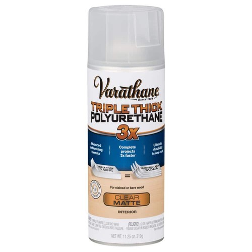 Varathane Polyurethane Wood Finish Clear Matte Triple Thick