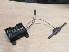 FRSky TD R10 receiver & antenna mount