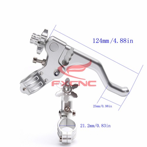 Clutch Uomo Leva Frizione Stunt Per Manubrio 22mm - Per Yamaha, Honda, Kawasaki, BMW, Suzuki Leva Clutch CNC 6061 - Foto 11