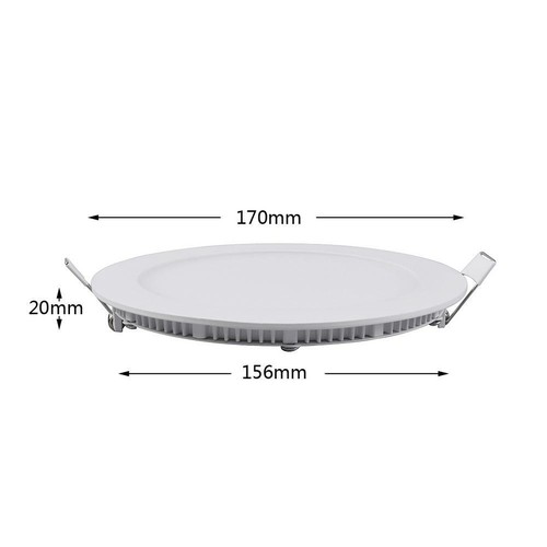 20x 3W-18W LED Foco empotrable Panel empotrable Spot Lámpara de techo Ultraplano - Imagen 14 de 24