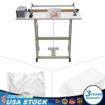 22.83'' Foot Pedal Impulse Sealer heat sealing machine,Plastic Bag sealer AC110V