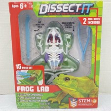 STEM Dissect-It Simulated Synthetic Lab FROG Dissection Toy Science Homeschool
