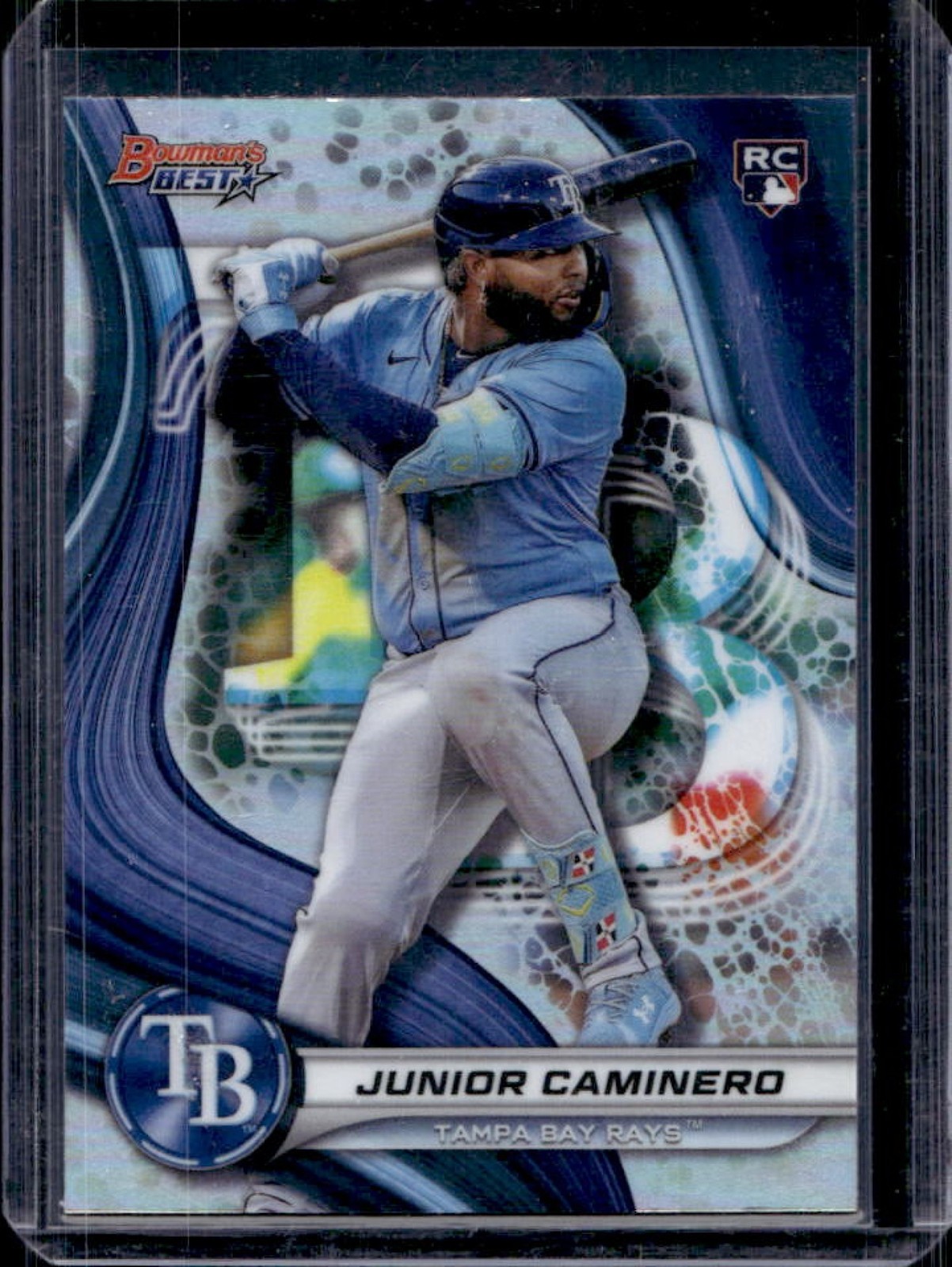 2024 Bowman's Best Junior Caminero Refractor Rookie RC #62 Rays