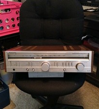 VTG Kenwood KR-710 Stereo Receiver Japan High Speed DC Servo Silver AM/FM Tuner
