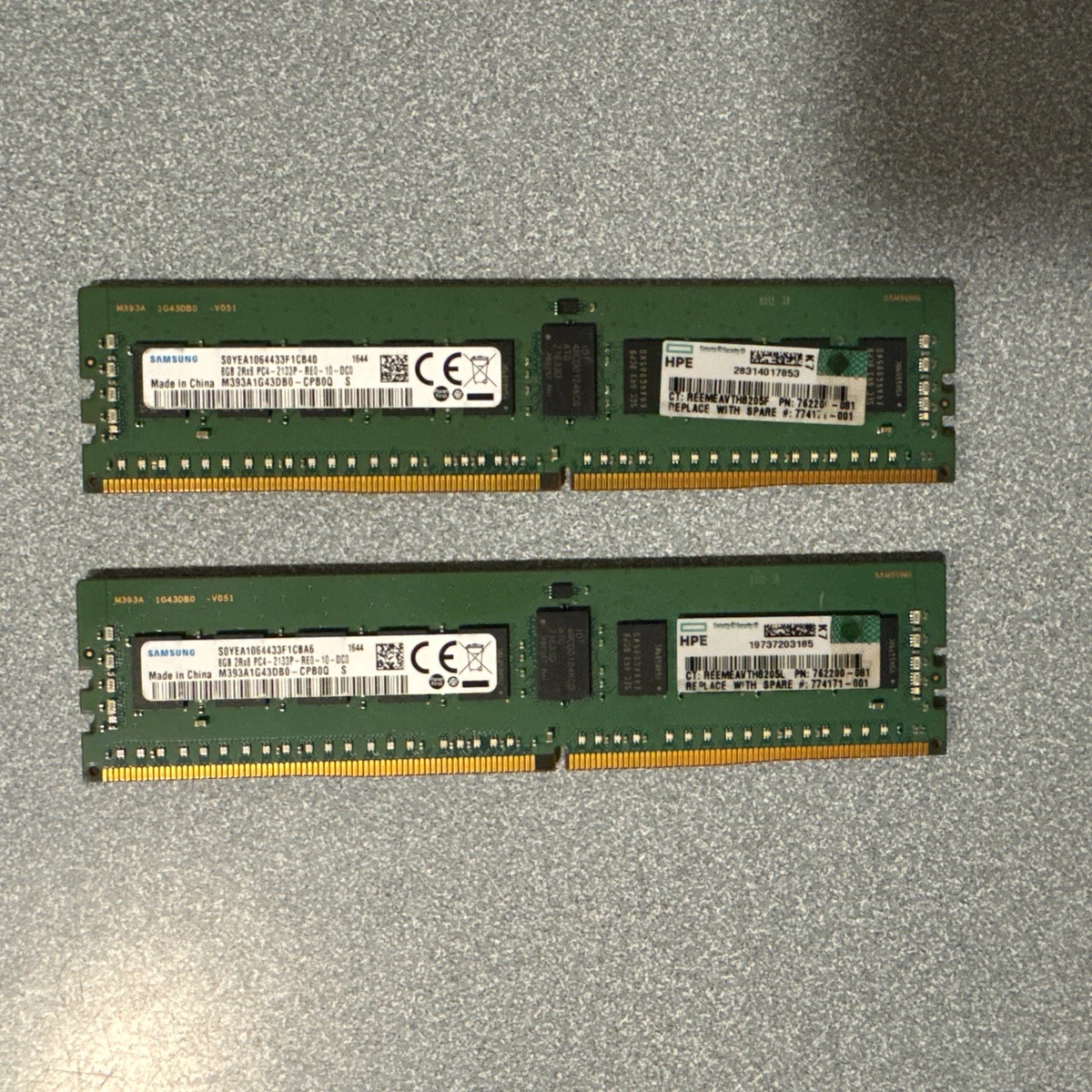 Samsung PC4-17000 (DDR4-2133) Bus Speed Network Server Memory (RAM
