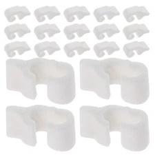 80 Pcs Connection Buckle Wire Cube Storage Connectors Cage Clips Repair Pet