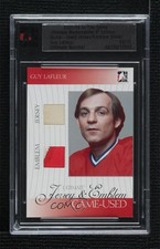 2005-06 ITG Ultimate Memorabilia 6th Edition Silver /10 Guy Lafleur HOF 0c3