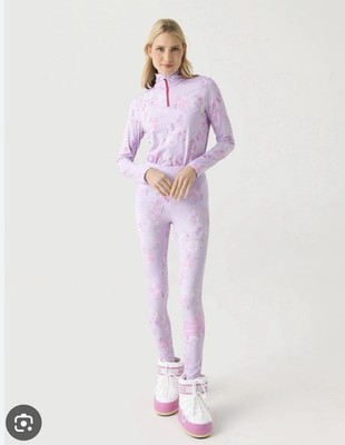 Loveshackfancy X Bogner Ski Base layer Hibiscus Margo Pullover Love Leggings XXS