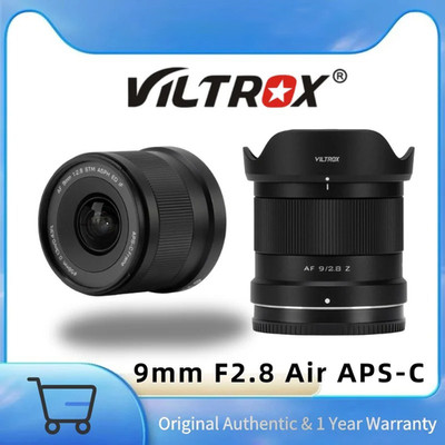 VILTROX 9mm F2.8 Air AF Ultra-Wide APS-C Prime Lens for Sony E Nikon Z-Mount