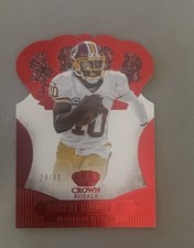 Panini 2013 Crown Royale Robert Griffin III Red DieCut /99 #80 Redskins Football