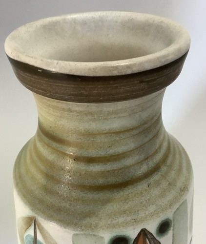Langley Denby Minstrel Vase Glyn Colledge Abstract Pattern - Picture 5 of 7