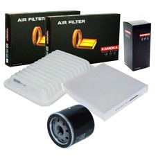KAMOKA Filtre à Pollen + à Air Huile Inspection Convient pour Toyota Auris