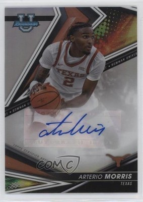 2022-23 Bowman U Best of 2022-23 Refractor Arterio Morris #BOA-AM Auto 0sm9