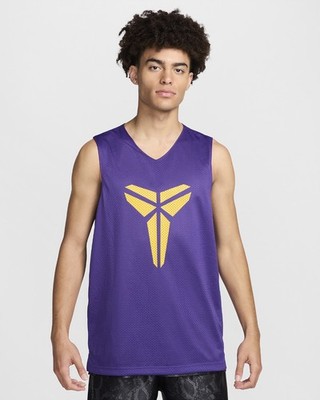 Mens Size Large Nike Air Kobe Bryant Reversible Basketball Jersey