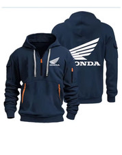 Motorcycle Fashion Hoodie for Men Sweatshirt Logo Racing Suit Hooded Zip Top