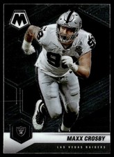 2021 Panini Mosaic Maxx Crosby Las Vegas Raiders #110