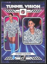 2025 Donruss WNBA #11 Sydney Colson Tunnel Vision Indiana Fever (A3)