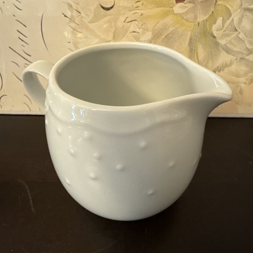 CRATE & BARREL WHITE WATER MUSIC CREAMER PITCHER JAPAN - Picture 5 of 5
