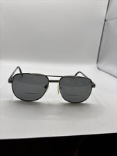 Vintage Kenmark Wolverine W002 Sleek Silver Metal Pilot Sunglasses FRAMES ONLY