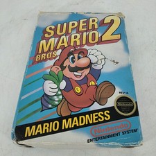 Super Mario Bros. 2 NES Nintendo Complete CIB Authentic Tested SEE PICS