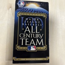 1999 MLB All Century Team VHS Video Tape Part Of Buy One Get One Free Deal