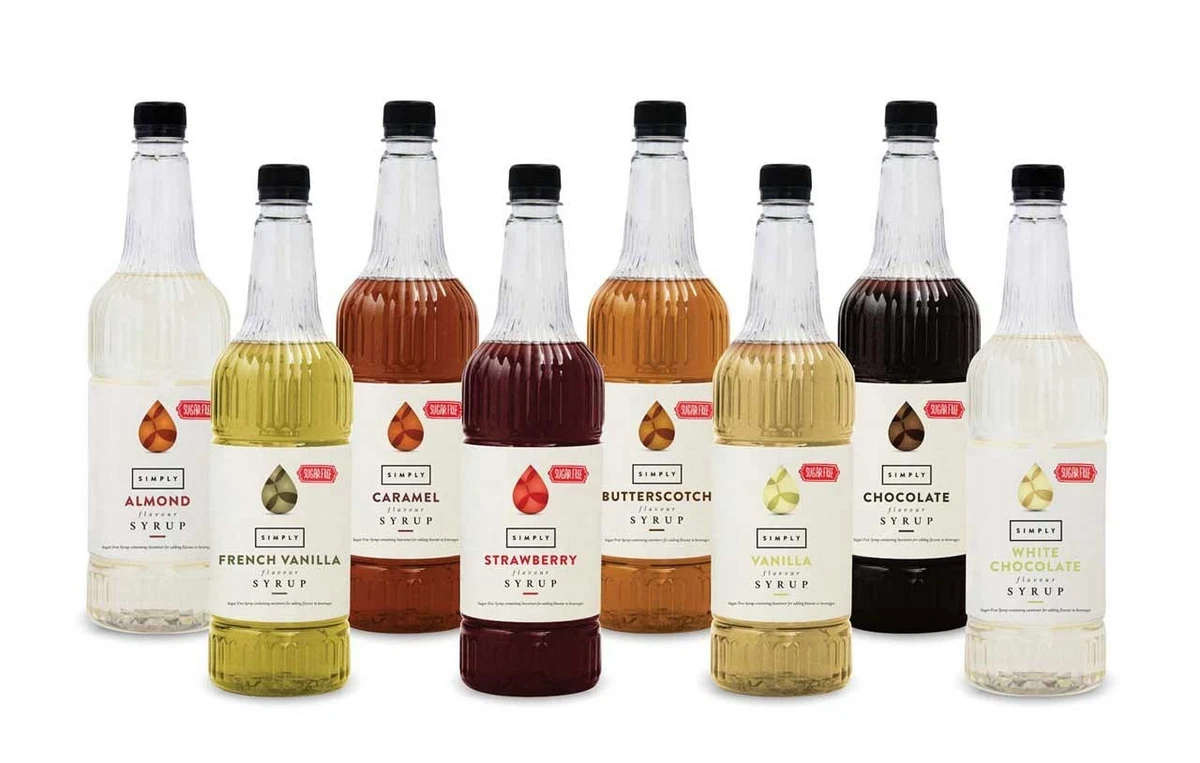 14,29€/L) Da Vinci Light 3x1 L Sirup Karamell, Haselnuss, Vanille Ohne Zucker