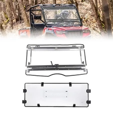 3-IN-1 Front Flip Windshield + Rear Window Clear PC for 2020-2025 TRACKER 800 SX