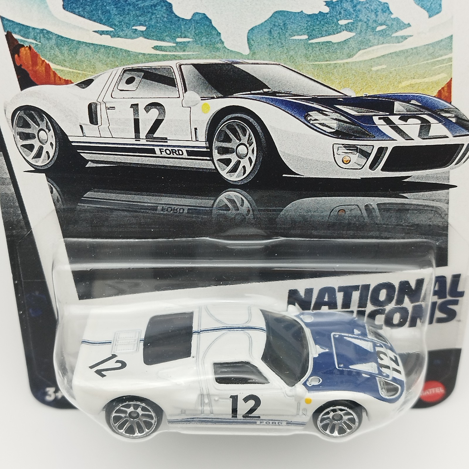Hot Wheels National Icons Série Complète de Collection en Métal Échelle 1/64