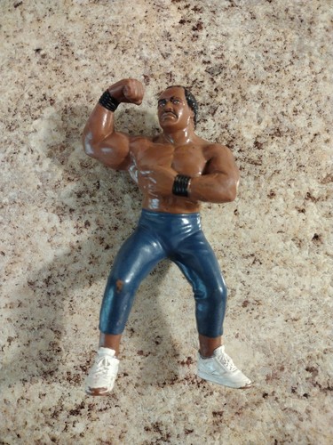 Ron Simmons Wrestling WCW 1990 Galoob Vintage Acti...