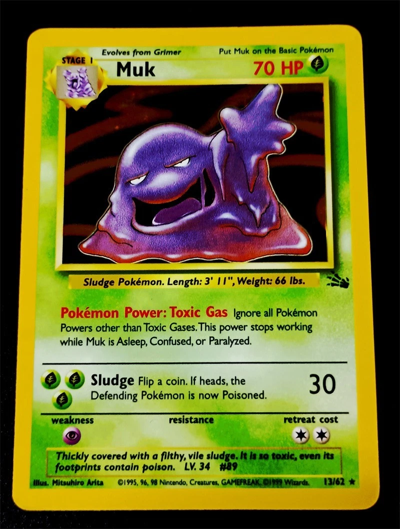 Muk Pokémon TCG Cards for sale | eBay