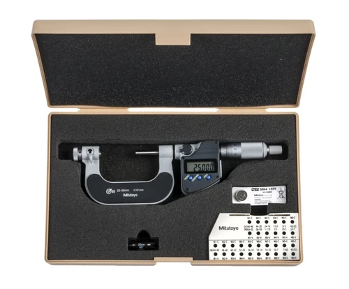 Mitutoyo Digital Screw Micrometer 25-50mm IP65 Waterproof, Model TMC-50MX