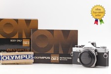 Rare w/ Box Prism Clear   MINT  Olympus OM-2 SLR Film Camera Body From Japan