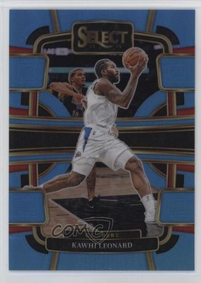 2023-24 Panini Select Concourse Light Blue Prizm 162/299 Kawhi Leonard #24 1s2h