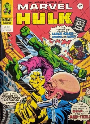 Mighty World of Marvel #212 - Marvel Comics/British - 1976