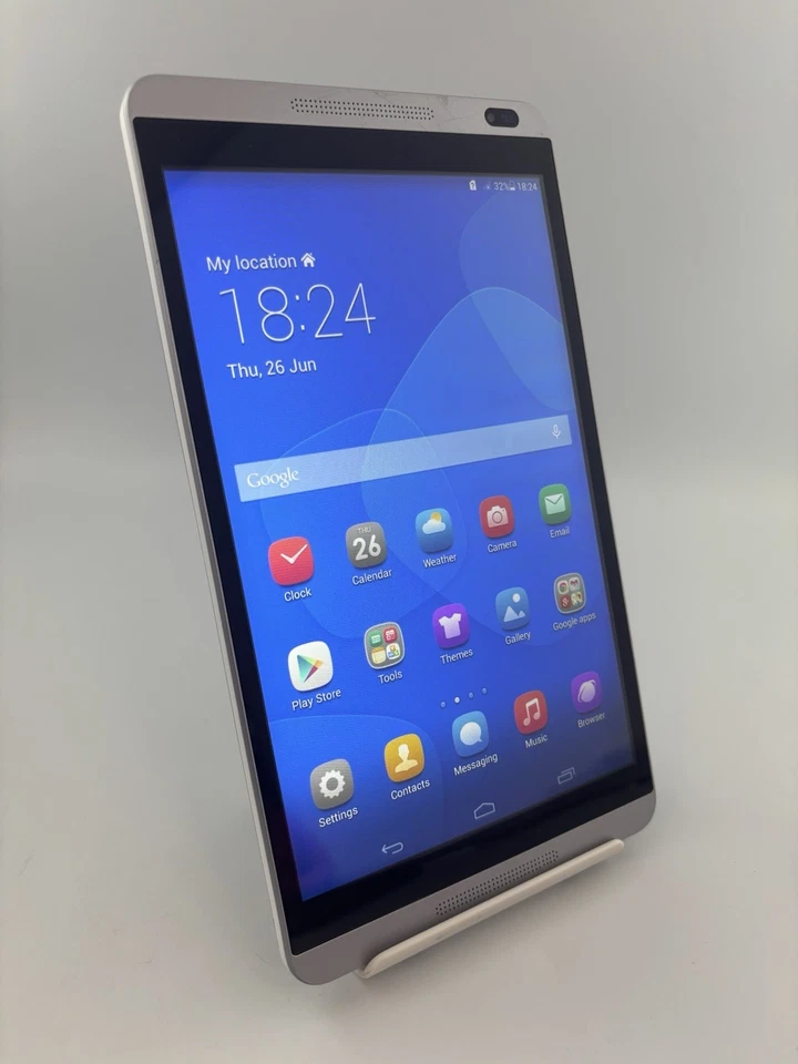 Huawei MediaPad M1 S8-301L Grey 8GB 1GB Ram 5MP 8" Unlocked Android Tablet - Image 2 of 4